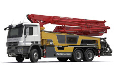 普茨迈斯特M53-6混凝土输送泵车整机视图26806