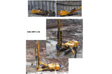 建研JD180B履带式多功能钻机施工现场全部图片