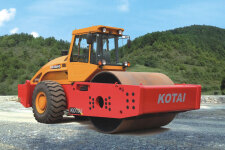 科泰KS366HD单钢轮压路机（双驱）整机视图全部图片