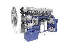 潍柴蓝擎WP12G375E350发动机整机视图51968
