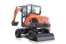 迪萬倫DX60W-9C輪式挖掘機