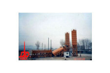 中国现代HZNT45拖式混凝土搅拌站整机视图7116