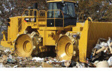 卡特彼勒836H垃圾填埋壓實機