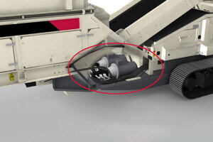 特雷克斯694+E混合动力履带移动倾斜式筛分设备图片集