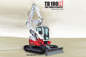 竹内TB180FR履带挖掘机