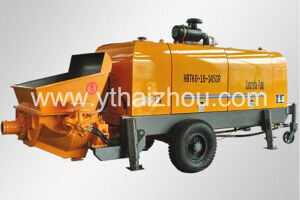 海州机械HBT60-16-145SR拖泵图片集