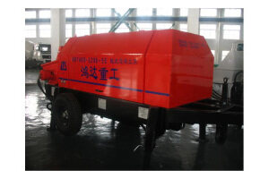 铁力士HBT40D1206-55混凝土拖泵图片集