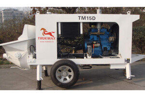 信瑞重工TM15D-16混凝土拖泵图片集
