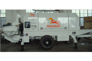 信瑞重工TM90D-20混凝土拖泵图片集