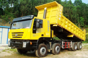 红岩杰狮C100 350马力 8X4(CQ3315HTG486)矿用自卸车