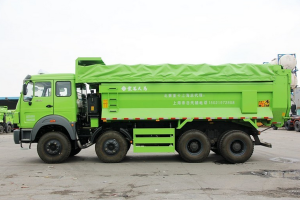 北奔NG80B系列重卡 336马力 8X4新型环保渣土车(ND33103D28J)图片集