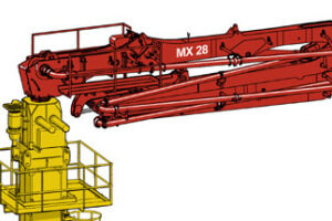 MXR 28-4 T固定式布料杆 