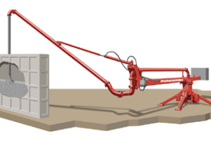 普茨迈斯特RV 12机械式可提升混凝土布料系统 