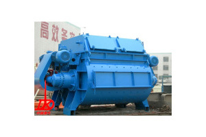 中国现代JS1000双卧轴强制式混凝土搅拌机图片集