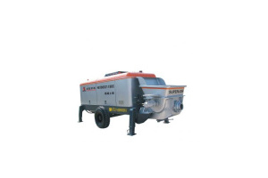 盛隆机械   HBT110SR26348C双动力高压大排量拖式混凝土泵 