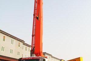 雷萨重机L8系列56米混凝土泵车图片集