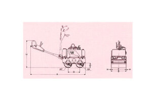 酒井HV80双钢轮压路机图片集