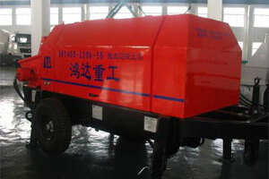 铁力士HBT40D1206-55混凝土拖泵图片集