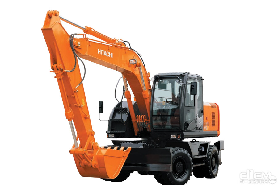 【日立zx170w-3轮式挖掘机图片大全】-第一工程机械网