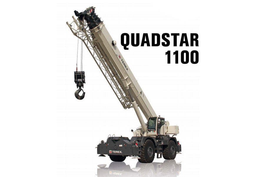 特雷克斯Quadstar 1100越野轮胎起重机图片