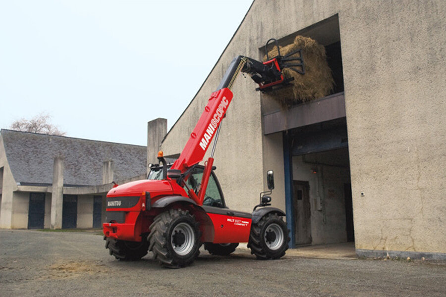 曼尼通MLT-X 627 20 IN C固定式伸缩臂叉装车施工现场视图24131