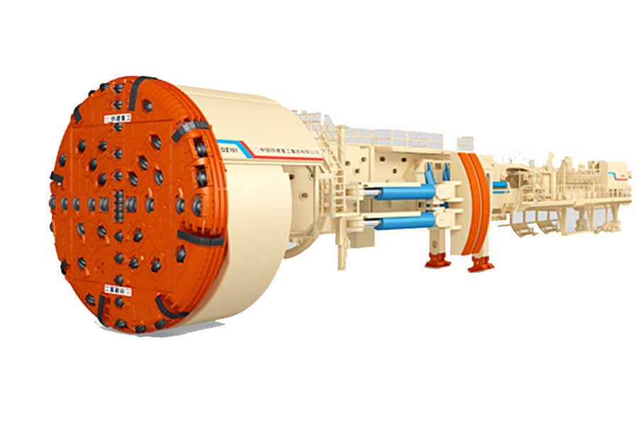 铁建重工ZTT7930 敞开式 TBM盾构机整体视图27395