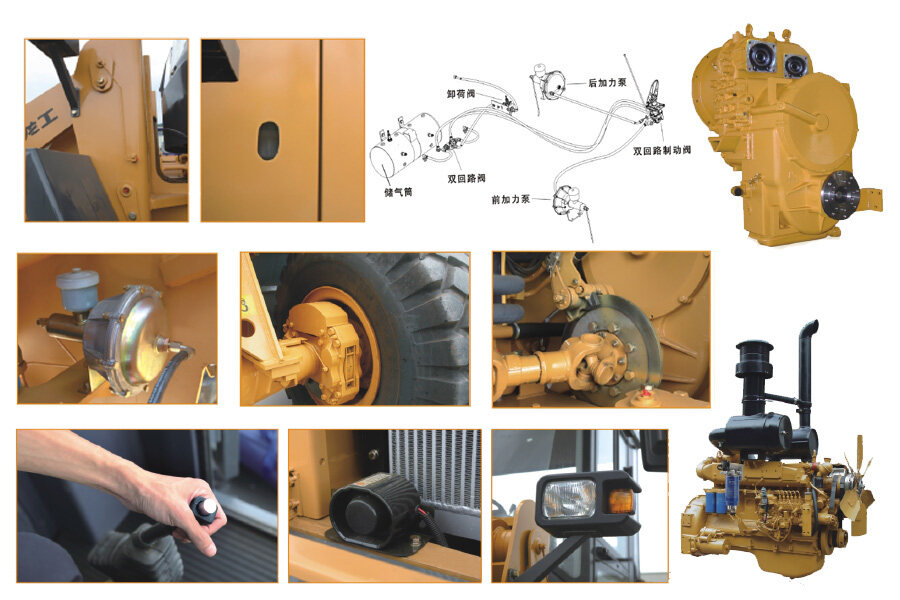龙工LG855D轮式装载机局部视图31280