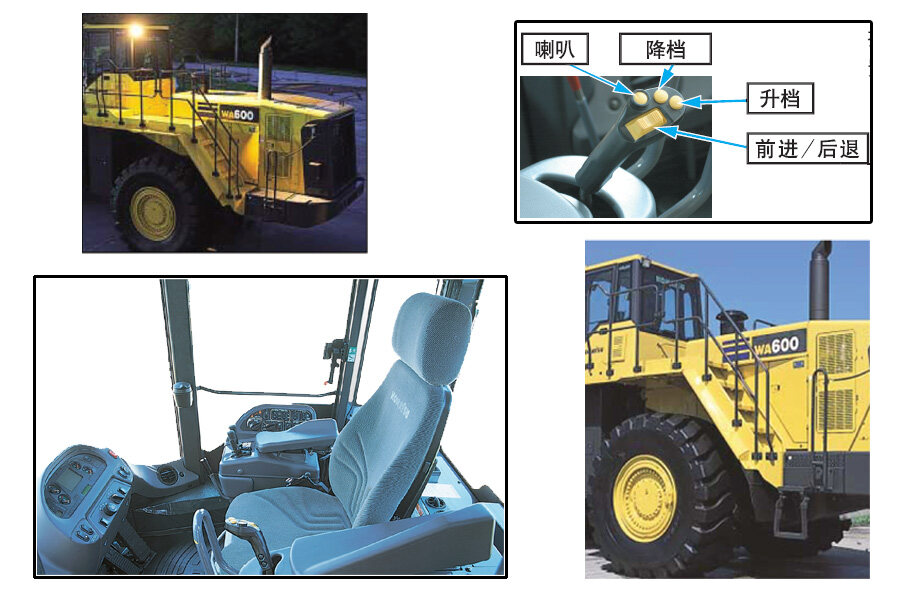 小松WA600-6轮式装载机局部视图31629