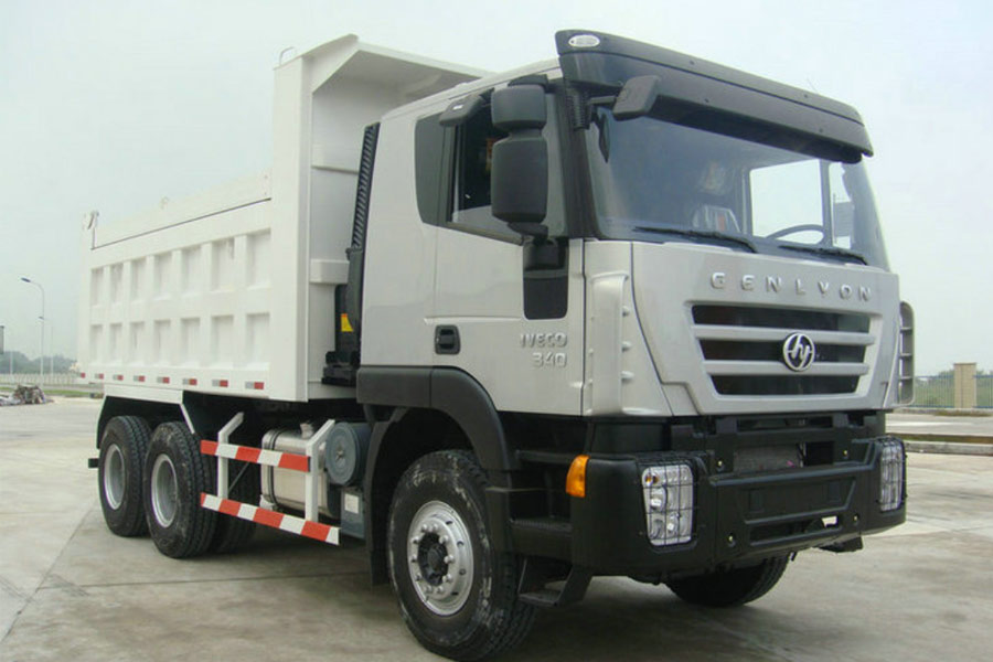 红岩杰狮 340马力 6X4 自卸车(CQ3254HTG384A)整体视图32094