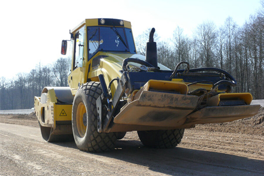 宝马格BW213DH-4BVC with Vibratory Plates单钢轮压路机整体视图35770