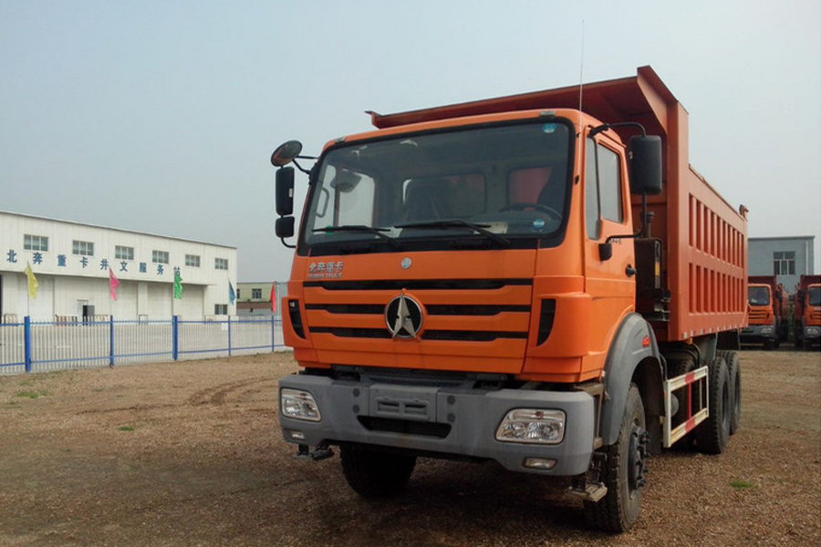 北奔NG80B系列重卡 300马力 6X4自卸车(ND32501B38)整体视图38080