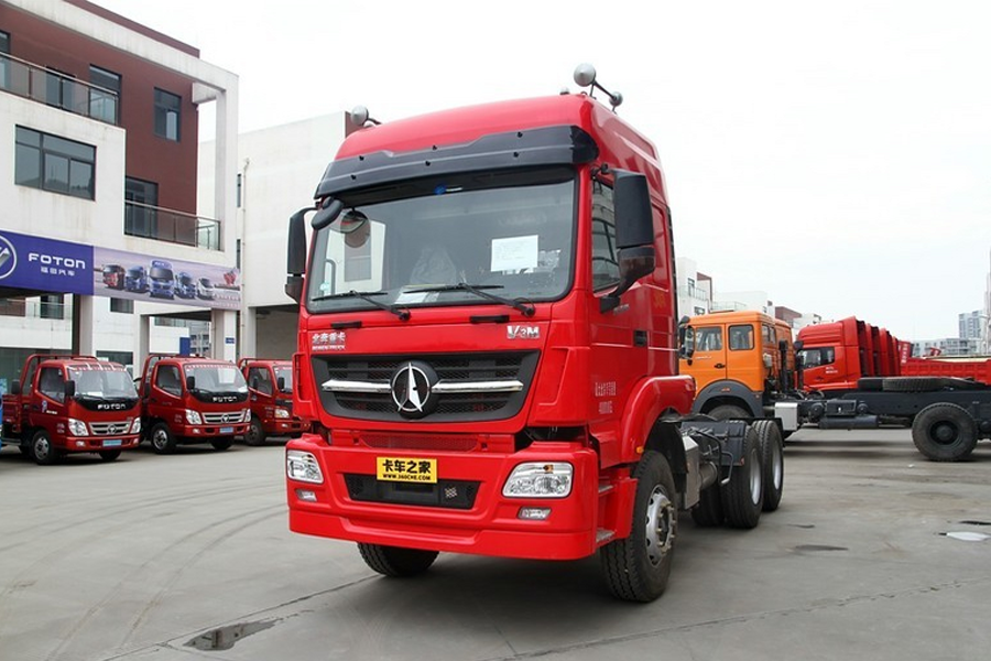 北奔V3M重卡 轻量化版 375马力 6X4牵引车(ND42507B32J7)图片