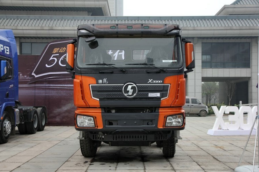 陕汽重卡德龙X3000 350马力 6X4 5.6米自卸车(矿用加强)(SX32566T384)图片