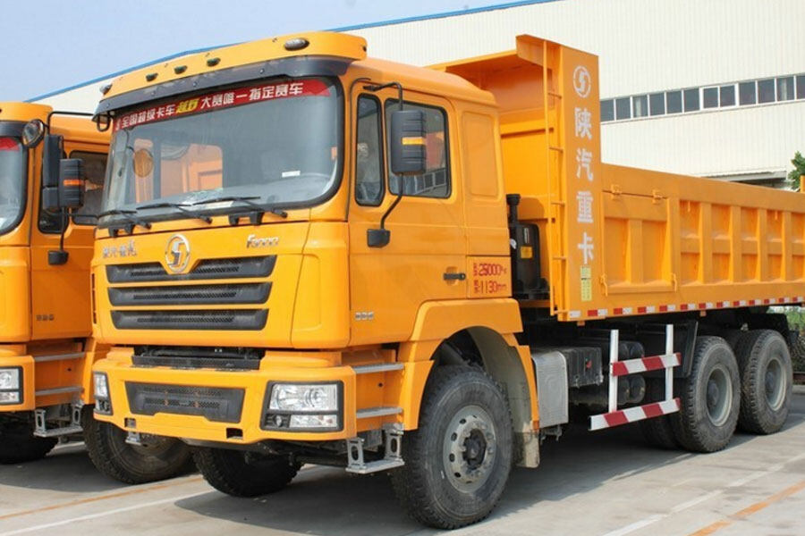 陕汽重卡德龙F3000 336马力 6X4 5.6米自卸车(加强版)(SX3256UR384)整体视图39260