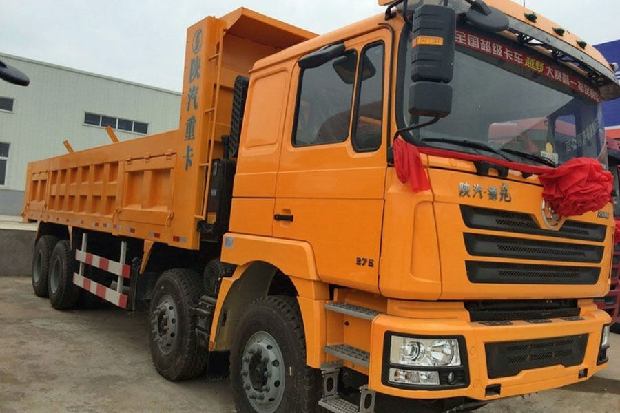 陕汽重卡德龙F3000 375马力 8X4 8米自卸车(矿用加强版)(SX3316DR406)图片