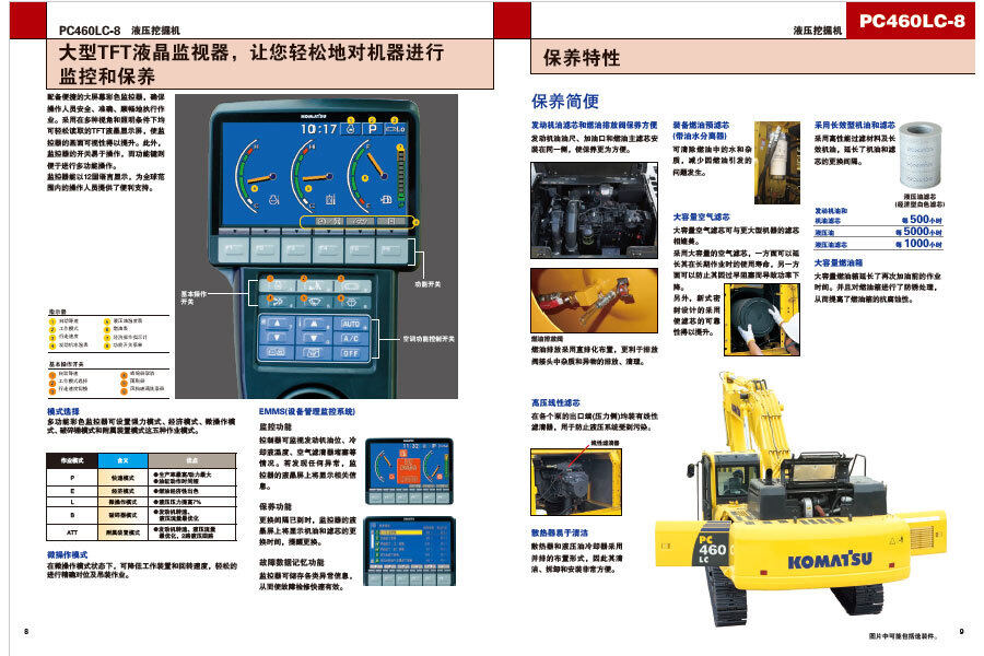 小松PC460LC-8履带挖掘机局部视图47227