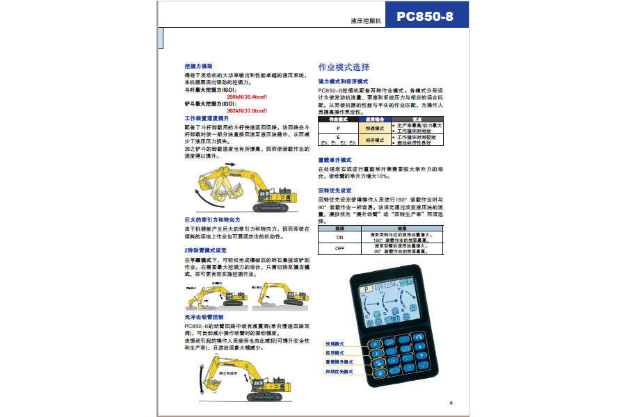 小松PC850-8履带挖掘机局部视图47234