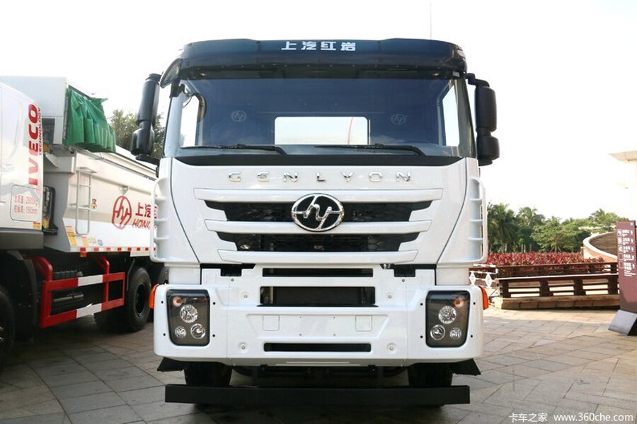 中集瑞江上汽红岩 杰狮M500 320马力 8X4 7.6方混凝土搅拌车(WL5314GJBCQ30)图片