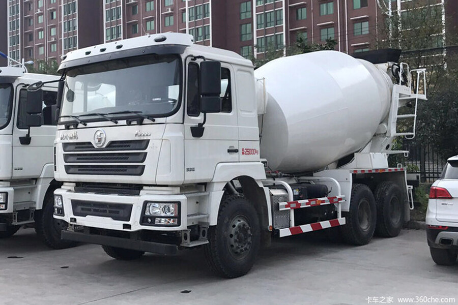 中集瑞江陕汽重卡 德龙F3000 336马力 6X4 3.75方混凝土搅拌车(WL5251GJBSX44)图片