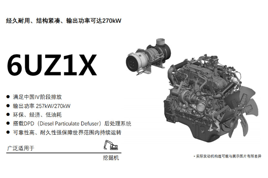 五十铃6UZ1X（中国IV阶段）发动机图片