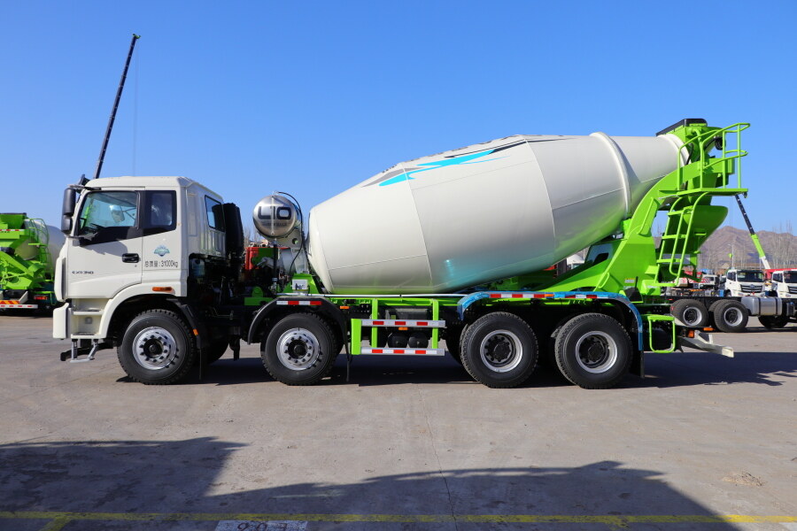 雷萨重机BJ5313GJB-LF（TX407）混凝土搅拌车整体视图55371