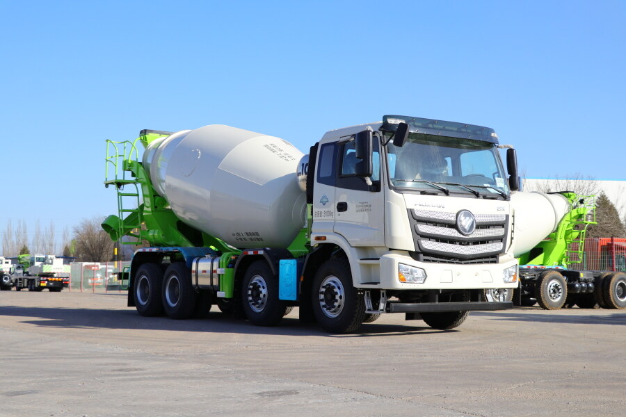 雷萨重机BJ5313GJB-6R（TX408）搅拌车整体视图57204