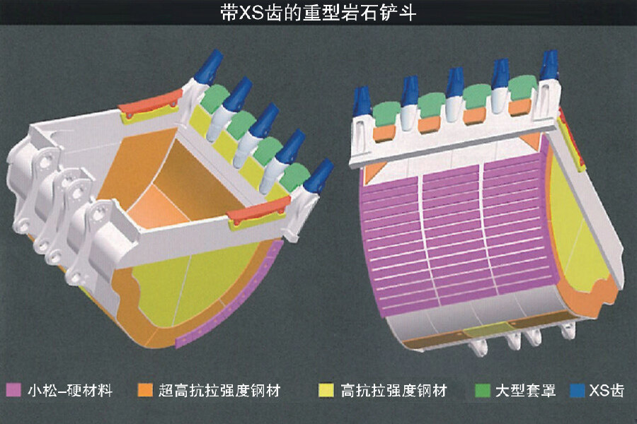 小松PC2000-8履带挖掘机局部视图64676