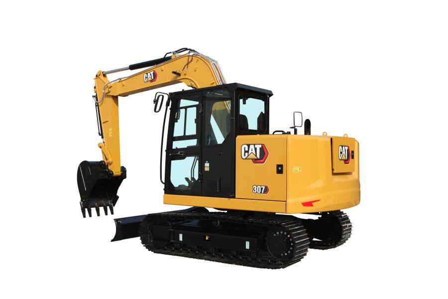 卡特彼勒CAT®307小型液压挖掘机图片集