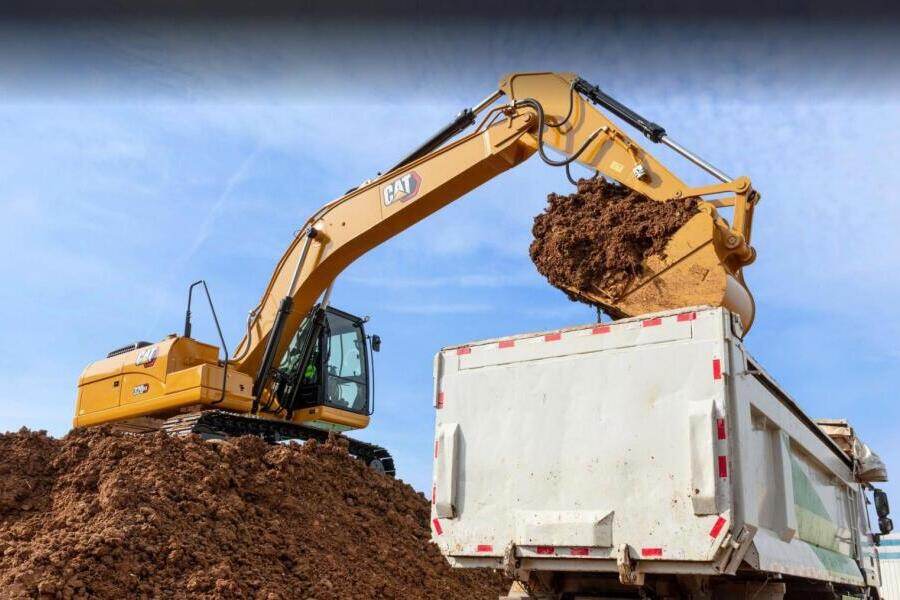 卡特彼勒新经典CAT®320 GX 液压挖掘机施工现场69256