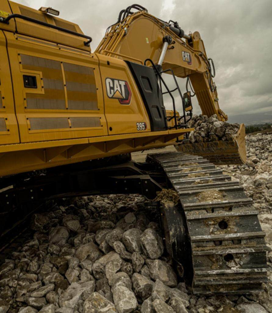 卡特彼勒新一代CAT®395 液压挖掘机施工现场视图69364