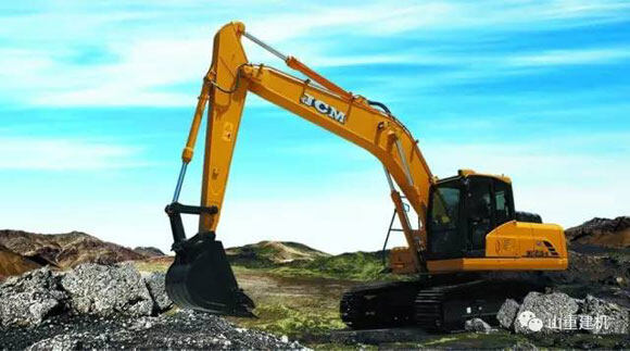 山重建机MC216-9挖掘机：专啃施工“硬骨头”