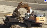 利渤海尔R974C 挖掘机工作
