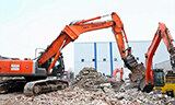 日立ZAXIS 350LC挖掘机工作